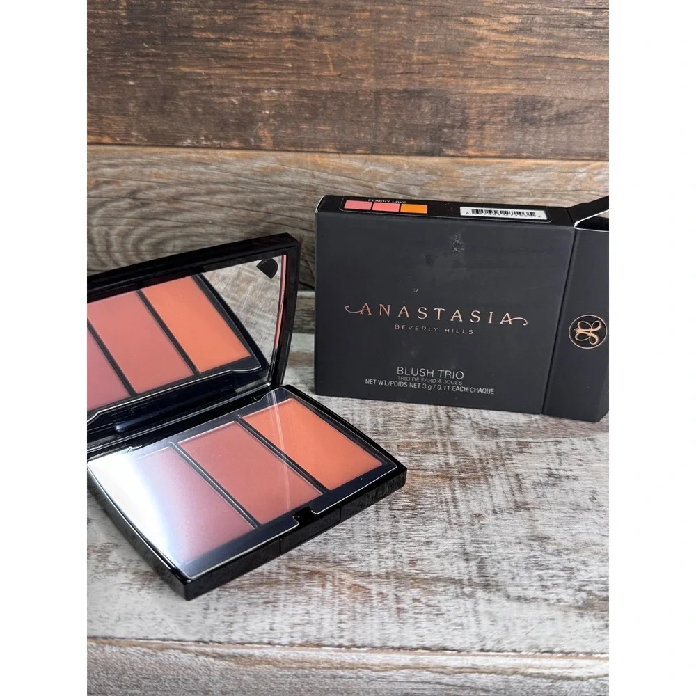 Anastasia Beverly Hills Blush Trio | Peachy Love | Full Size NIB | MSRP $30
